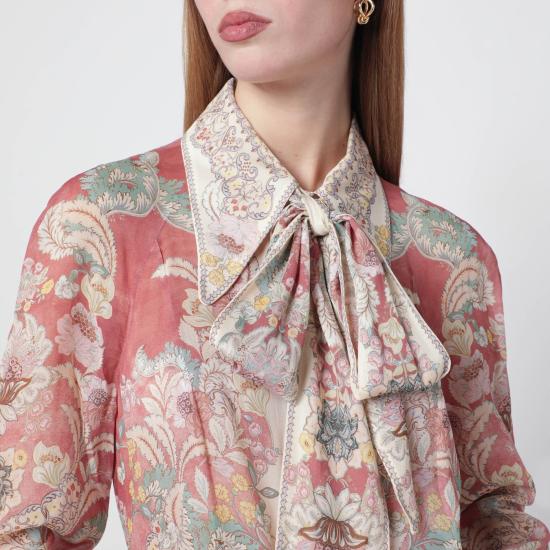 26SS 짐머만 블라우스 7254TC261VI Red - ZIMMERMANN