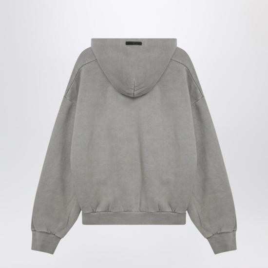 25FW 피어오브갓 후드 티셔츠 192HO254781F Grey - FEAR OF GOD