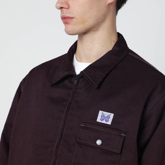25FW 니들스 자켓 RW211PL Burgundy - NEEDLES