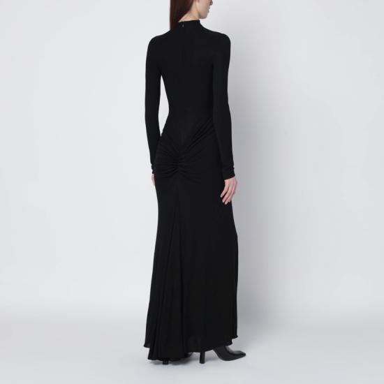 26SS 알라이아 롱 원피스 AA9R2870J090CCO Black - ALAIA