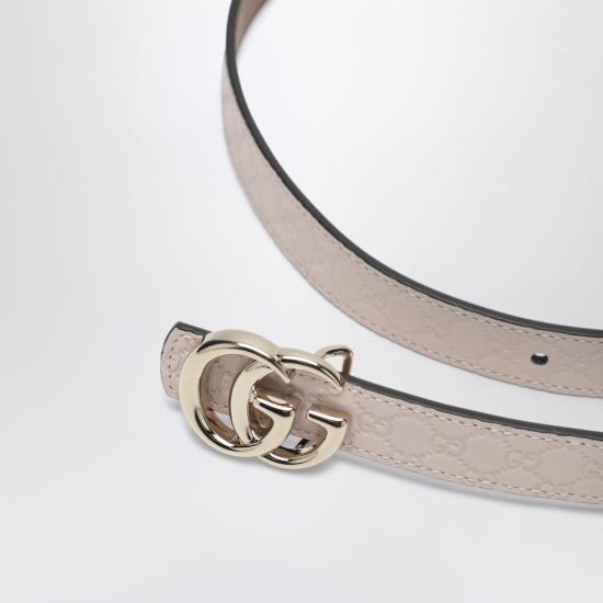 26SS 구찌 슬림 벨트 847132AAFYB Pink - GUCCI
