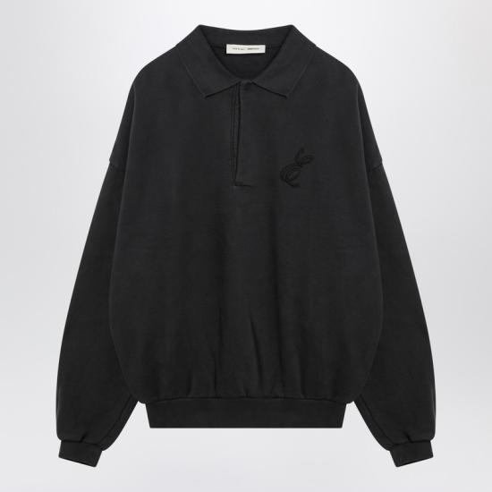 25FW 피어오브갓 긴팔 티셔츠 192HO252042F Black