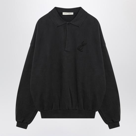 25FW 피어오브갓 긴팔 티셔츠 192HO252042F Black