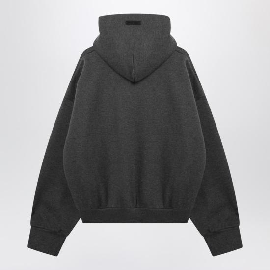 25FW 피어오브갓 후드 티셔츠 192HO256211F Black - FEAR OF GOD