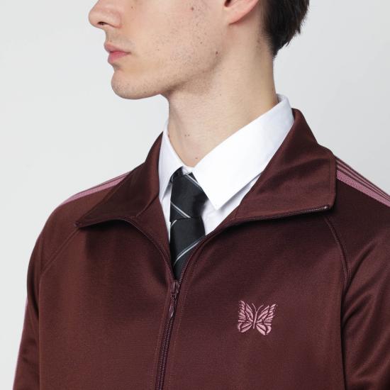 25FW 니들스 폴리 트랙 자켓 RW314PL Brown - NEEDLES