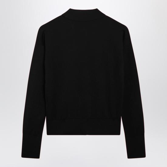  막스마라 긴팔 티셔츠 MXMMEDEOLAWO Black - MAX MARA