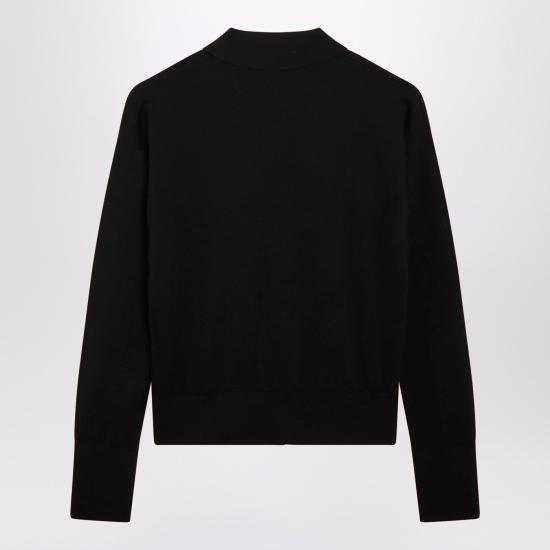 26SS 막스마라 긴팔 티셔츠 MXMMEDEOLAWO Black - MAX MARA