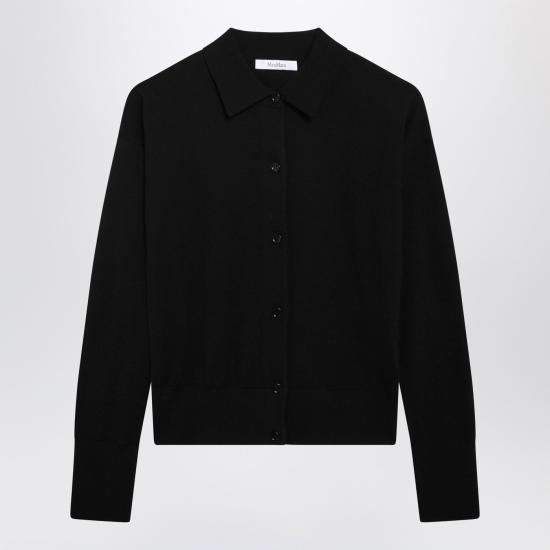 26SS 막스마라 긴팔 티셔츠 MXMMEDEOLAWO Black