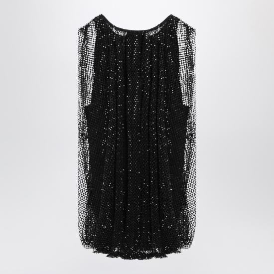 26SS 스포트막스 민소매 티셔츠 SPXNODOPL Black - SPORTMAX