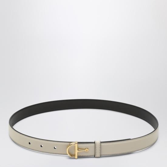 26SS 구찌 홀스빗 레더 벨트 836993AAEC2 Beige
