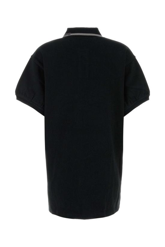  알렉산더 왕 숏 원피스 릴렉스드 미니 폴로 드레스 블랙 - ALEXANDER WANG