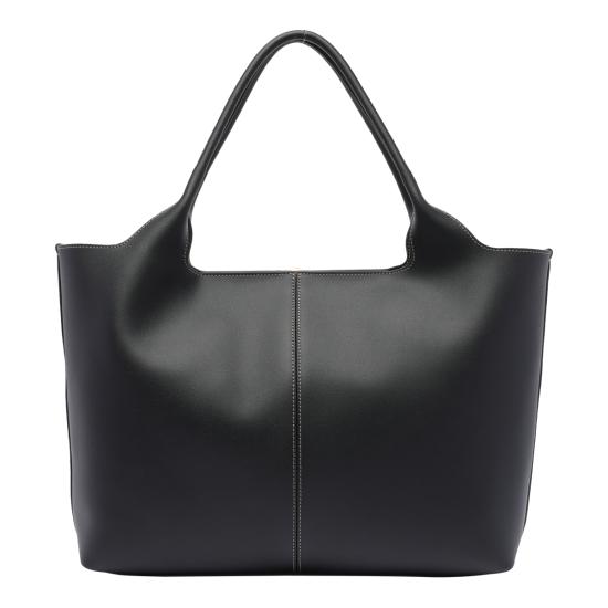 26SS 토즈 미디움 스몰 쇼퍼백 XBWEBRA0250 UBLB999 Black - TODS