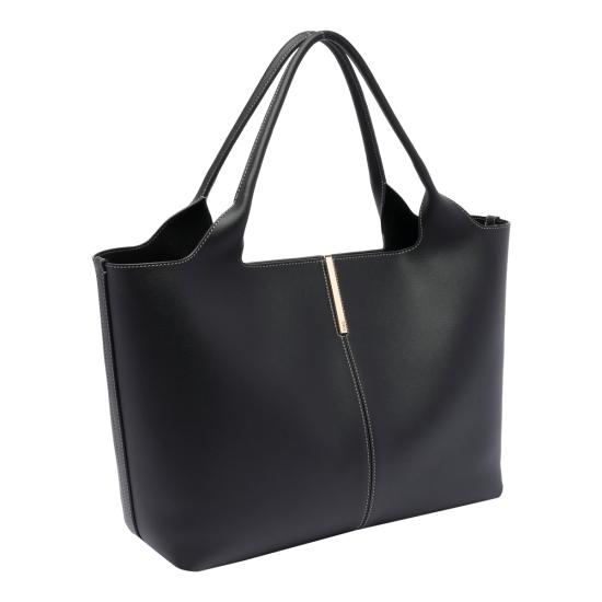 26SS 토즈 미디움 스몰 쇼퍼백 XBWEBRA0250 UBLB999 Black - TODS