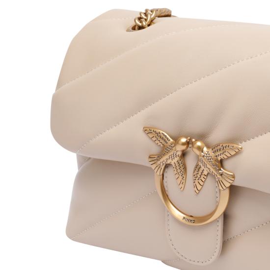 26SS 핑코 숄더백 100038 A0F2C50Q Beige - PINKO