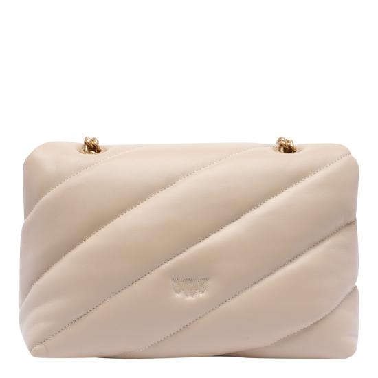 26SS 핑코 숄더백 100038 A0F2C50Q Beige - PINKO