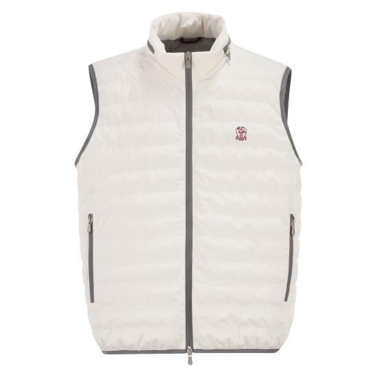 26SS 브루넬로 쿠치넬리 베스트 MM49A7460G WHITE