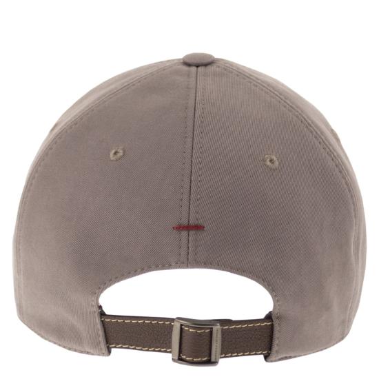 26SS 브루넬로 쿠치넬리 로고 자수 베이스볼 캡 M252D9850 HAZELNUT - BRUNELLO CUCINELLI