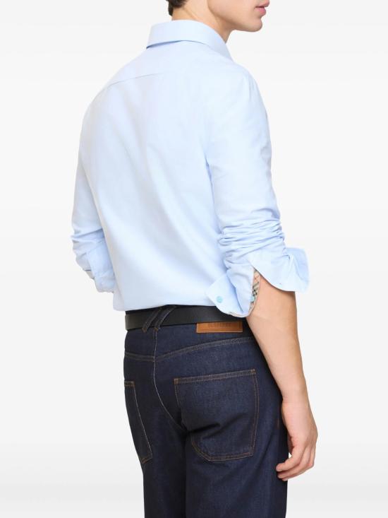 26SS 버버리 긴팔 셔츠 8121997 B6409 Clear Blue - BURBERRY