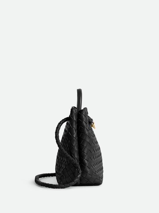 26SS 보테가베네타 미디움 안디아모 백 766016VCPP1 1139 Black - BOTTEGA VENETA