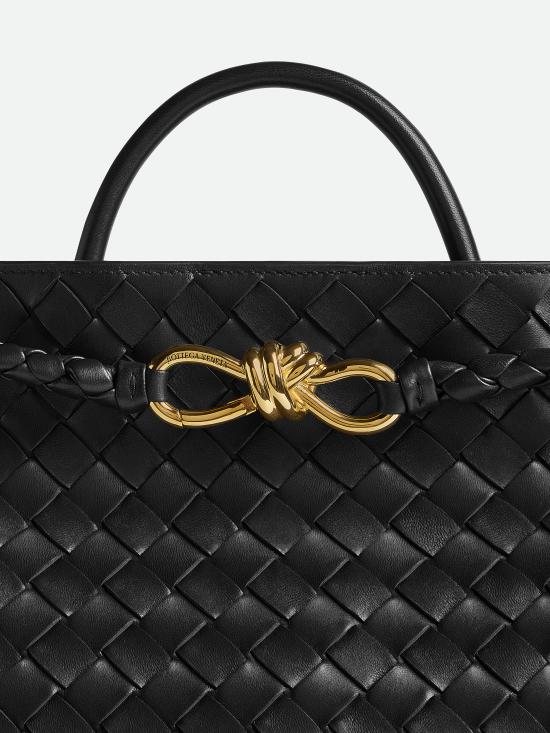 26SS 보테가베네타 미디움 안디아모 백 766016VCPP1 1139 Black - BOTTEGA VENETA