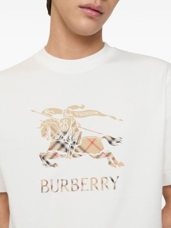 26SS 버버리 반팔 티셔츠 8119014 B7078 White - BURBERRY