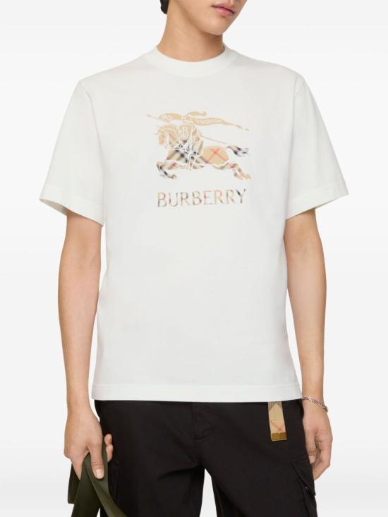 26SS 버버리 반팔 티셔츠 8119014 B7078 White - BURBERRY