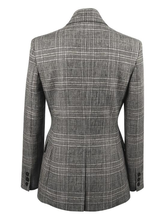 25FW 핑코 수트 자켓 GINEVRA106072 A2ZZPIP Beige grigio giallo - PINKO