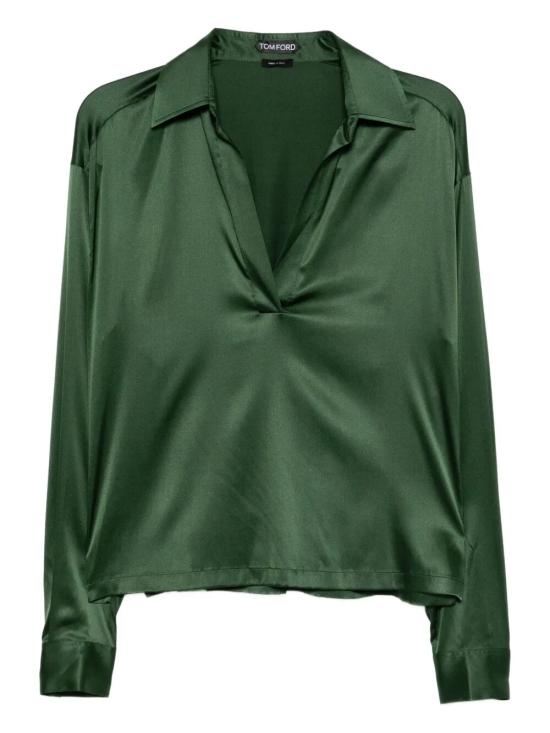 26SS 톰포드 블라우스 TS2144 FAX881 GCA MOSS GREEN