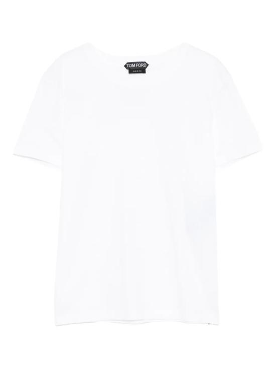 26SS 톰포드 반팔 티셔츠 TSJ629 JEX180 WAA OPTICAL WHITE