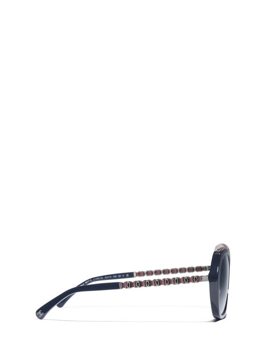 26FW 샤넬 선글라스 CH5547Q 1462S2 BLUE VENDOME - CHANEL