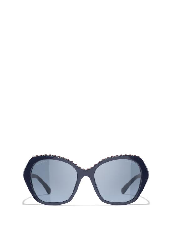 26FW 샤넬 선글라스 CH5547Q 1462S2 BLUE VENDOME