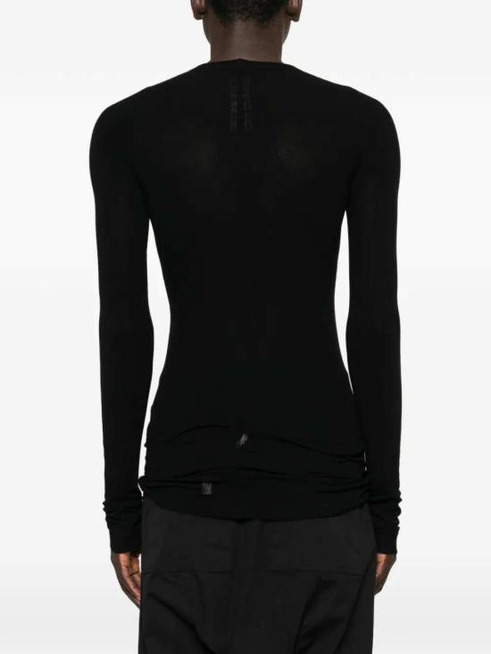 26SS 릭 오웬스 반팔 티셔츠 RU01F2250RC 9 BLACK - RICK OWENS