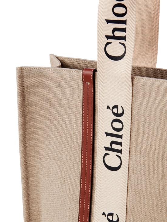 26SS 끌로에 토트백 CHC22AS382I26 90U WHITE BROWN 1 - CHLOE