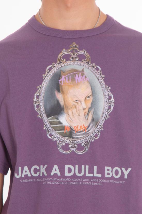 25FW AJOBYAJO 반팔 티셔츠 AJ254TE002PU PURPLE Purple - AJOBYAJO