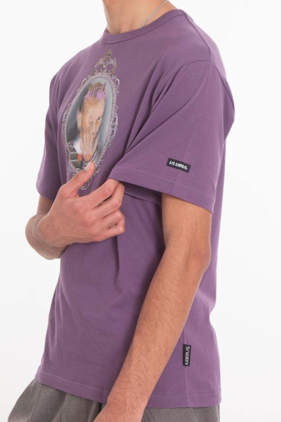 25FW AJOBYAJO 반팔 티셔츠 AJ254TE002PU PURPLE Purple - AJOBYAJO