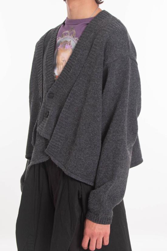 25FW AJOBYAJO 니트웨어 AJ254OT007CH CHARCOAL Grey - OTHER BRANDS