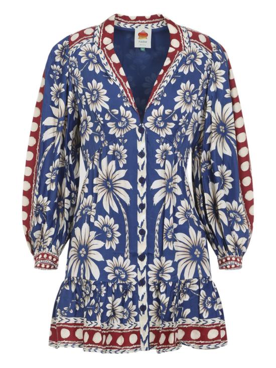 26SS 팜 리오 미디 원피스 350091 26067 Luna blue