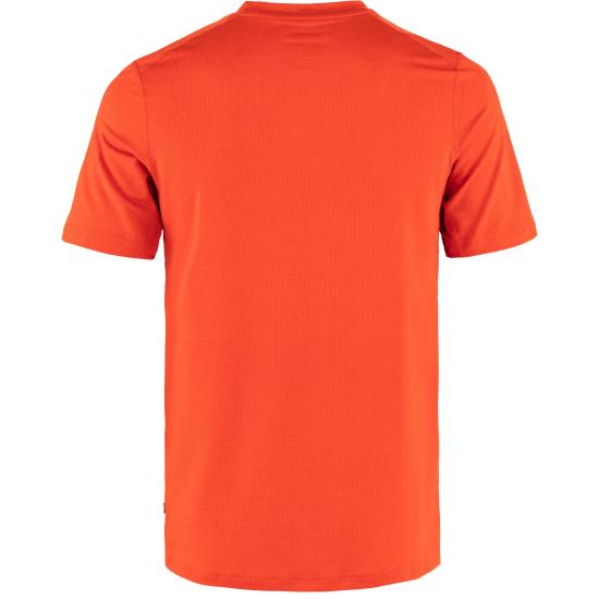  피엘라벤 반팔 티셔츠 87197 FLAME ORANGE DOM - FJALLRAVEN