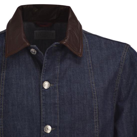 26SS 브루넬로 쿠치넬리 자켓 MH2636914 DARK DENIM - BRUNELLO CUCINELLI