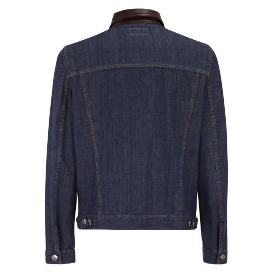 26SS 브루넬로 쿠치넬리 자켓 MH2636914 DARK DENIM - BRUNELLO CUCINELLI