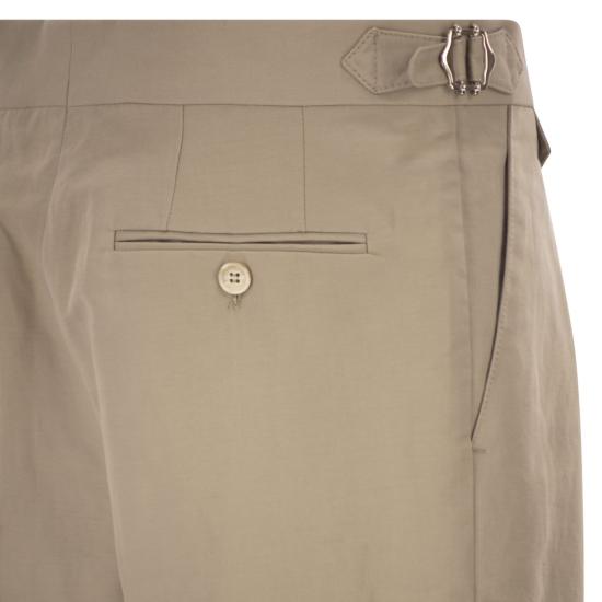 26SS 브루넬로 쿠치넬리 숏팬츠 MH253U0040 BEIGE - BRUNELLO CUCINELLI