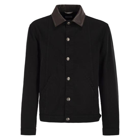 26SS 브루넬로 쿠치넬리 자켓 M277P6911 BLACK