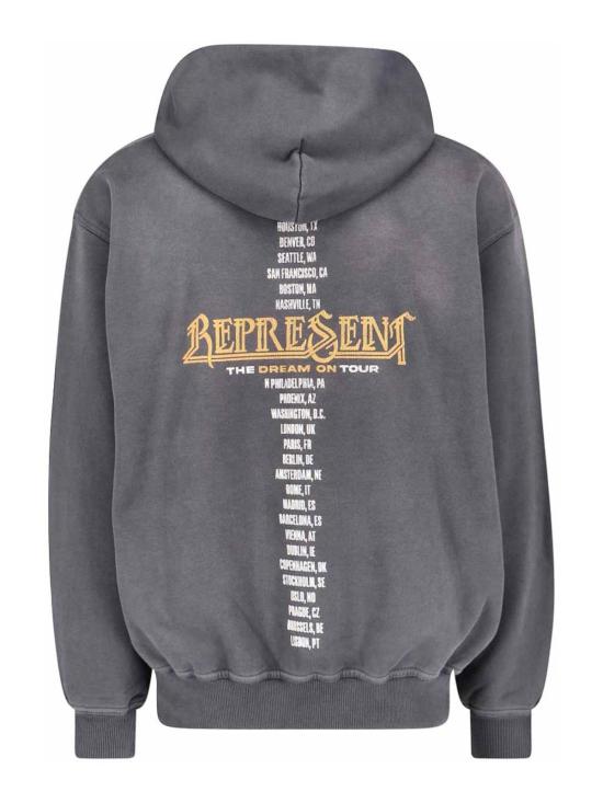 26SS 리프레젠트 후드 티셔츠 MLM10082246 Grey - REPRESENT
