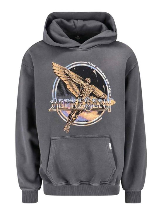 26SS 리프레젠트 후드 티셔츠 MLM10082246 Grey