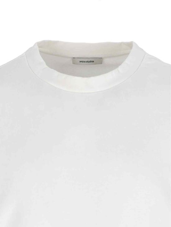25FW 엔타이어 스튜디오 반팔 티셔츠 UNU252033WH White - ENTIRE STUDIOS