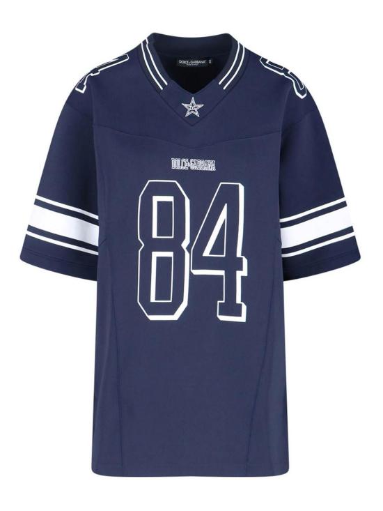 25FW 돌체앤가바나 반팔 티셔츠 F8V97ZGDDHOS8000 Blue