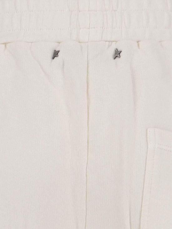 27SS 골든구스 트레이닝/조거 팬츠 GWP02073P00177411560 White - GOLDEN GOOSE