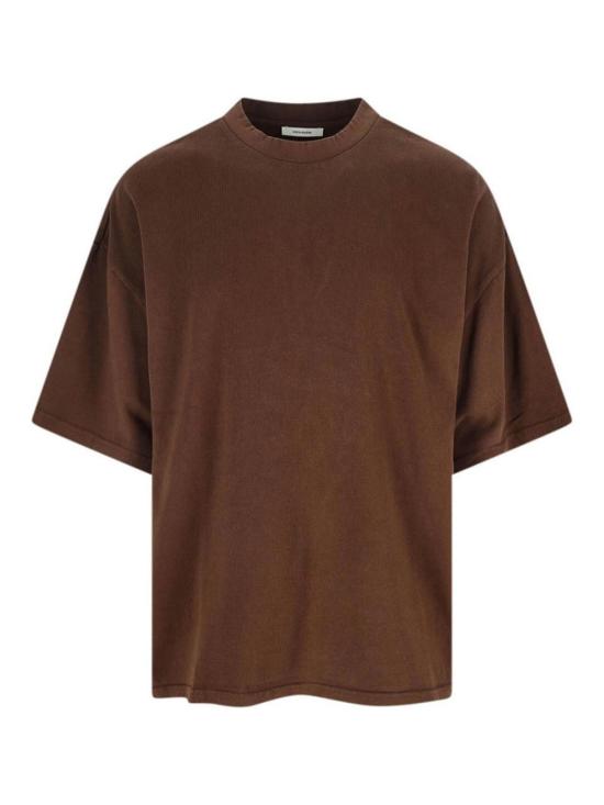 25FW 엔타이어 스튜디오 반팔 티셔츠 UNU252033BT Brown