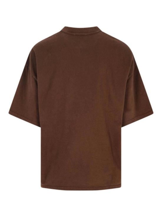 25FW 엔타이어 스튜디오 반팔 티셔츠 UNU252033BT Brown - ENTIRE STUDIOS