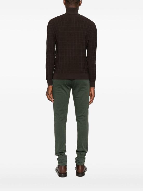 25FW 엠포리오 아르마니 터틀넥 EM003501AF14853U6032 Brown - EMPORIO ARMANI